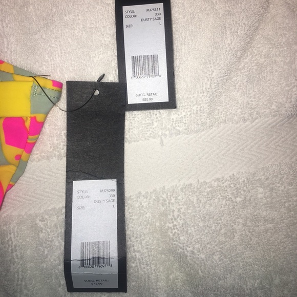 Marc by Marc Jacobs yellow & pink bikini 2-piece - Picture 7 of 7